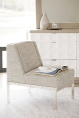 Axiom Linear Grey/Linear White/White Linen Dresser - Ornate Home