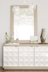 Axiom Linear Grey Mirror - Ornate Home