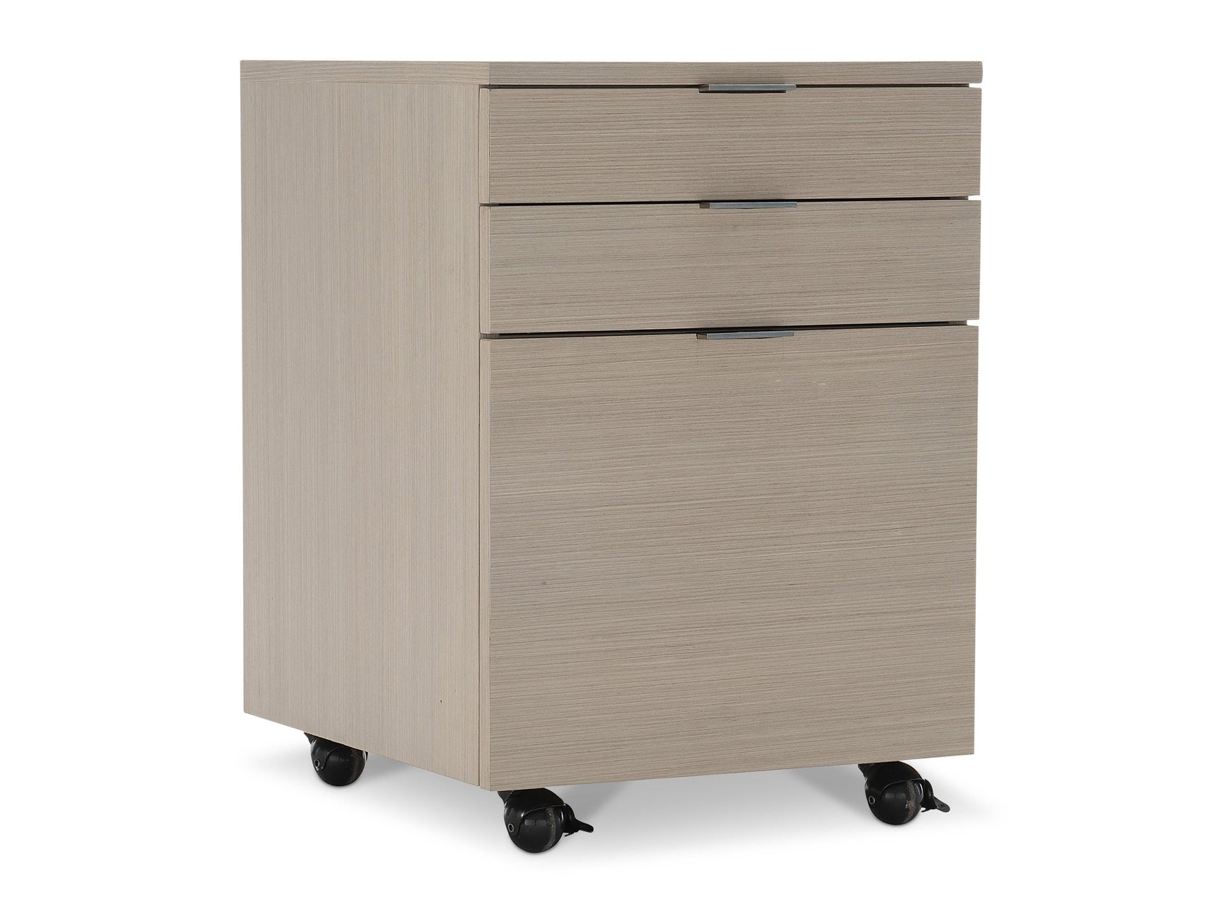 Axiom Linear Grey Three Drawer File Cabinet - Ornate Home