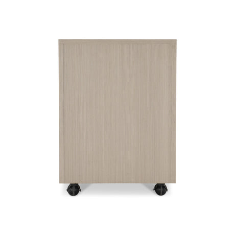 Axiom Linear Grey Three Drawer File Cabinet - Ornate Home