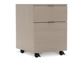 Axiom Linear Grey Two Drawer File Cabinet - Ornate Home