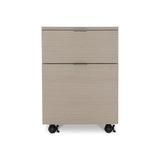 Axiom Linear Grey Two Drawer File Cabinet - Ornate Home