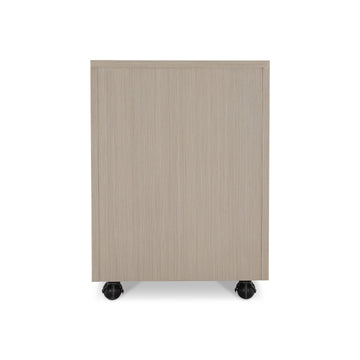 Axiom Linear Grey Two Drawer File Cabinet - Ornate Home