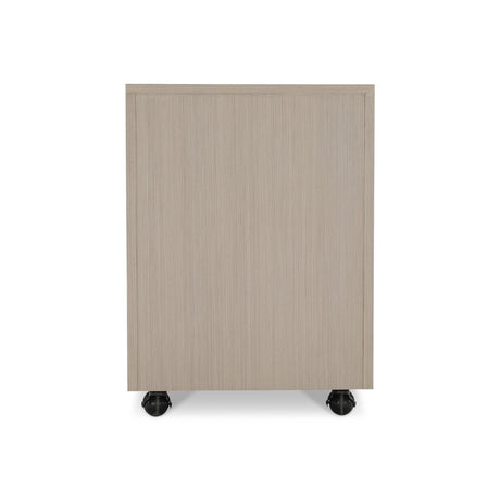 Axiom Linear Grey Two Drawer File Cabinet - Ornate Home