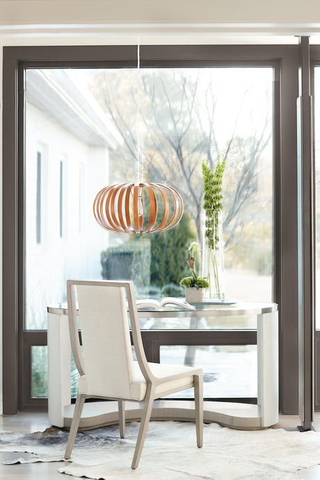 Axiom Linear GreyWhite/Cream Chair - Ornate Home