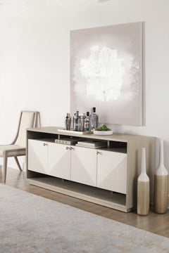 Axiom Linear GreyWhite/Cream Chair - Ornate Home
