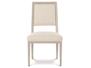 Axiom Linear GreyWhite/Cream Side Chair - Ornate Home