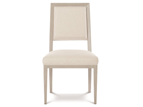 Axiom Linear GreyWhite/Cream Side Chair - Ornate Home
