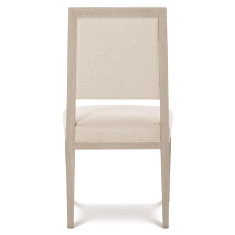 Axiom Linear GreyWhite/Cream Side Chair - Ornate Home