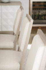 Axiom Linear GreyWhite/Cream Side Chair - Ornate Home