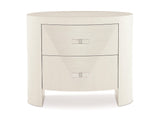 Axiom Linear White Nightstand - Ornate Home