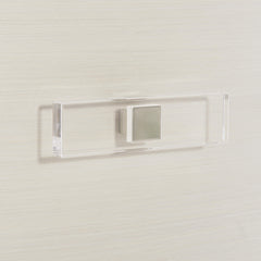 Axiom Linear White Nightstand - Ornate Home