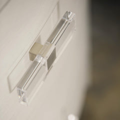 Axiom Linear White Nightstand - Ornate Home