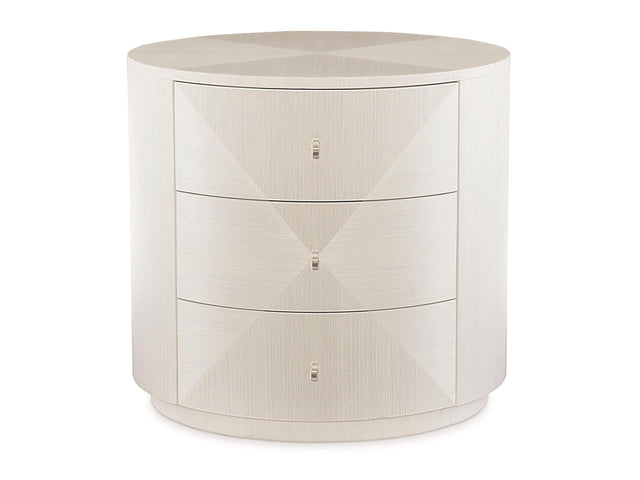 Axiom Linear White Side Table - Ornate Home
