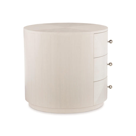 Axiom Linear White Side Table - Ornate Home