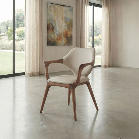 Axion Walnut Dining Arm Chair - Ornate Home