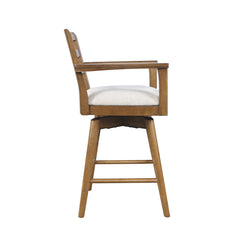 Axis Sable Ladder Back Swivel Counter Stool (Set of 2) - Ornate Home