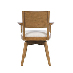 Axis Sable Panel Back Swivel Chair (Set of 2) - Ornate Home