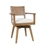 Axis Sable Panel Back Swivel Chair (Set of 2) - Ornate Home