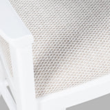 Axis White Panel Back Swivel Counter Stool (Set of 2) - Ornate Home
