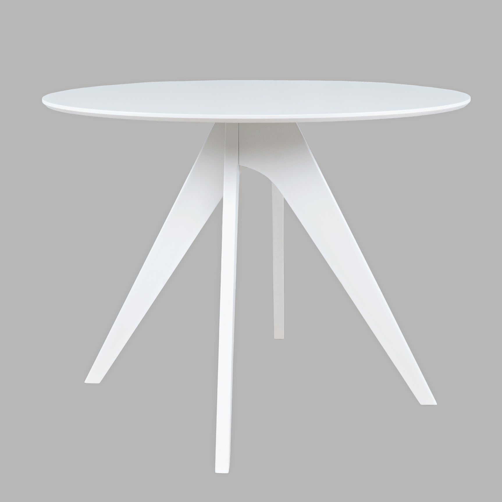Axis White Round Counter Height Table - Ornate Home