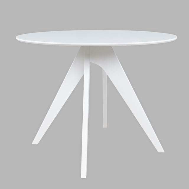 Axis White Round Counter Height Table - Ornate Home