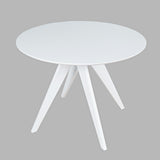 Axis White Round Counter Height Table - Ornate Home