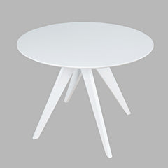 Axis White Round Counter Height Table - Ornate Home
