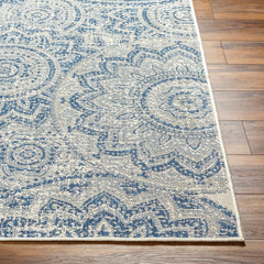 Ayala Blue Durable Outdoor Rug - Ornate Home