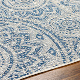 Ayala Blue Durable Outdoor Rug - Ornate Home