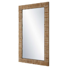 Ayanna Gray Washed Wood Mirror - Ornate Home