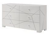 Ayla White Dresser - Ornate Home