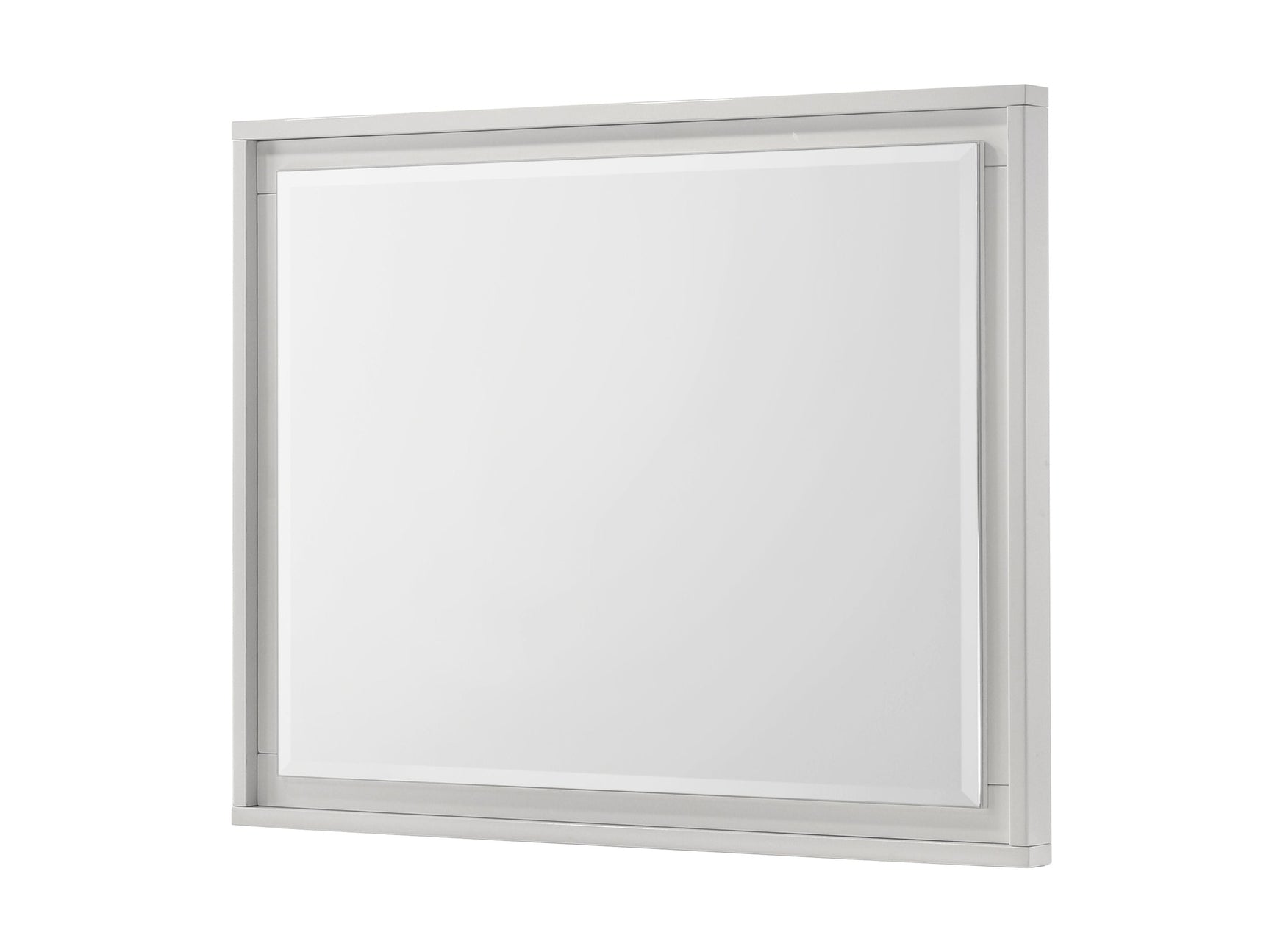 Ayla White LED Panel Bedroom Set - Ornate Home