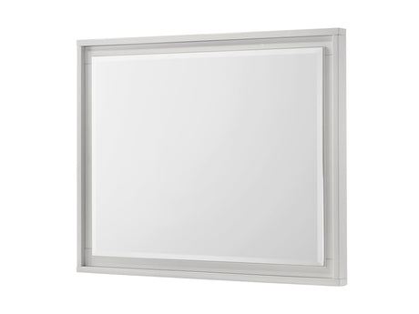 Ayla White LED Panel Bedroom Set - Ornate Home