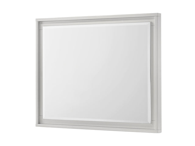 Ayla White LED Panel Bedroom Set - Ornate Home