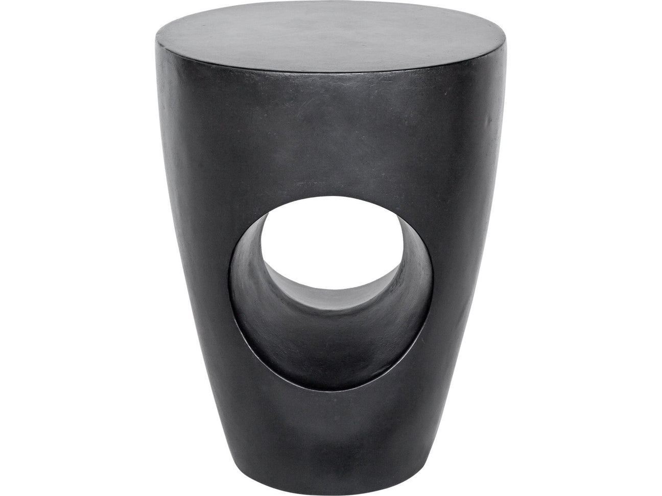 Aylard Black Outdoor Stool - Ornate Home