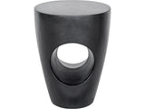 Aylard Black Outdoor Stool - Ornate Home