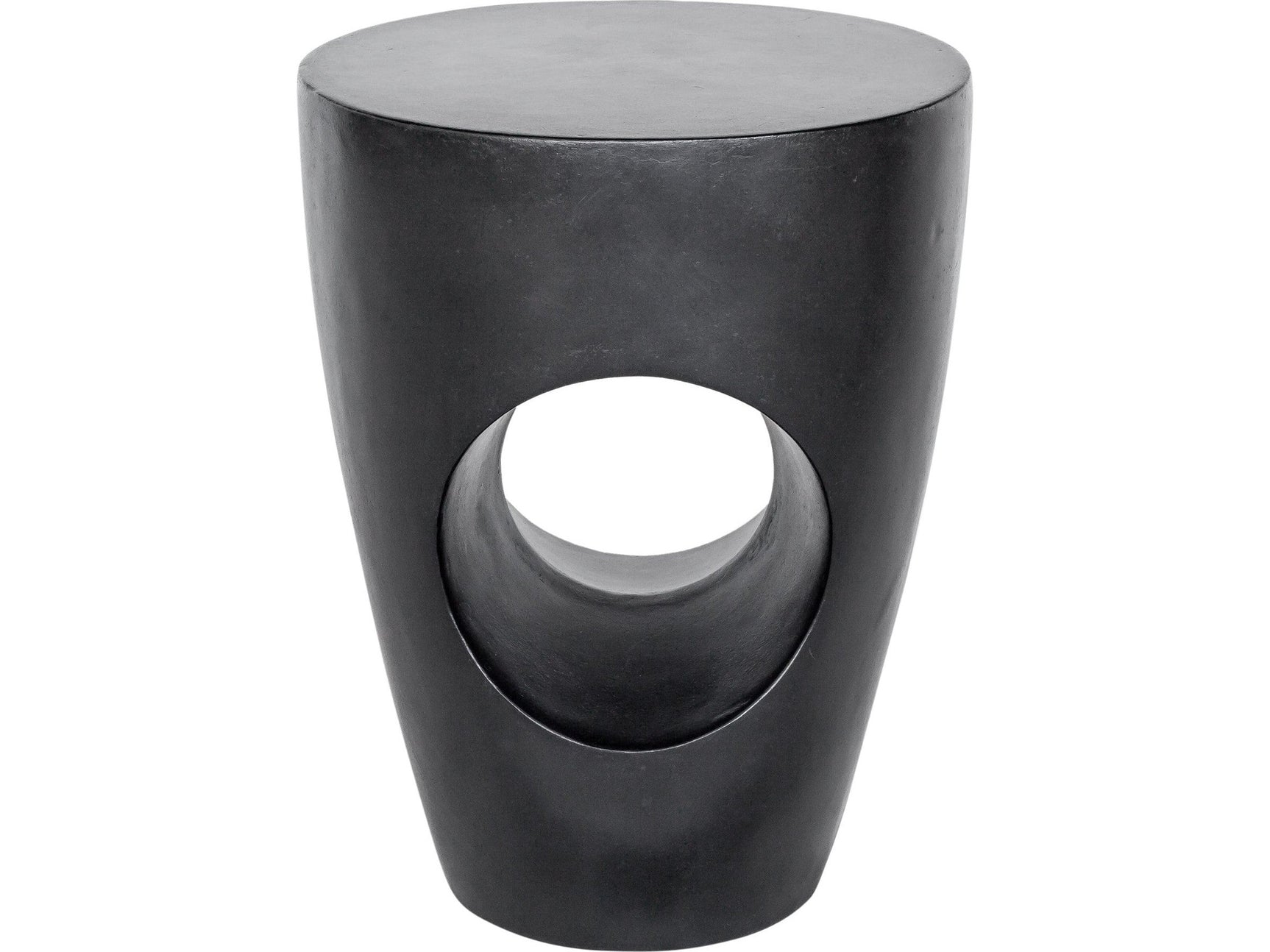 Aylard Black Outdoor Stool - Ornate Home