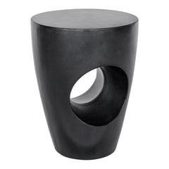 Aylard Black Outdoor Stool - Ornate Home