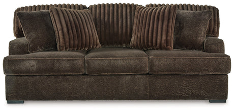 Aylesworth Brown Sofa - Ornate Home