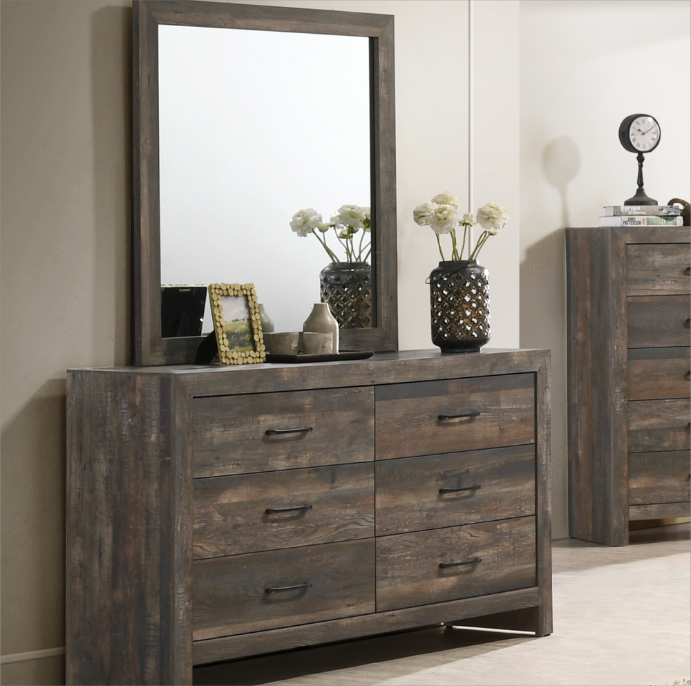 Aylsworth Dark Brown Bedroom Set - Ornate Home