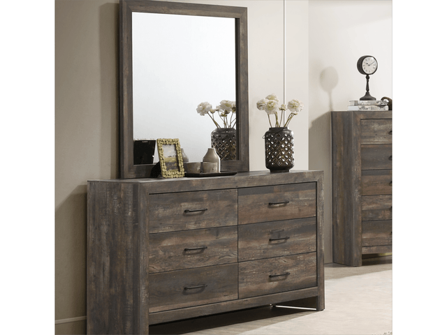 Aylsworth Dark Brown Dresser - Ornate Home