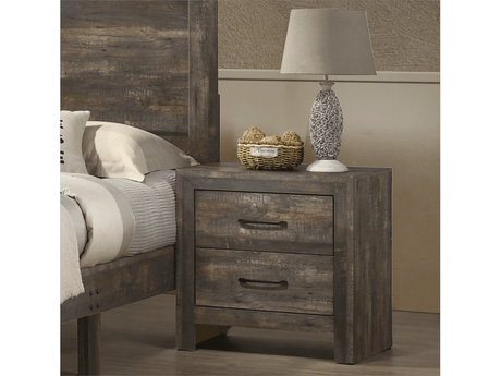 Aylsworth Dark Brown Nightstand - Ornate Home