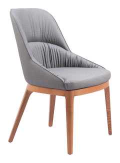 Ayr Slate Gray Dining Chair (Set of 2) - Ornate Home
