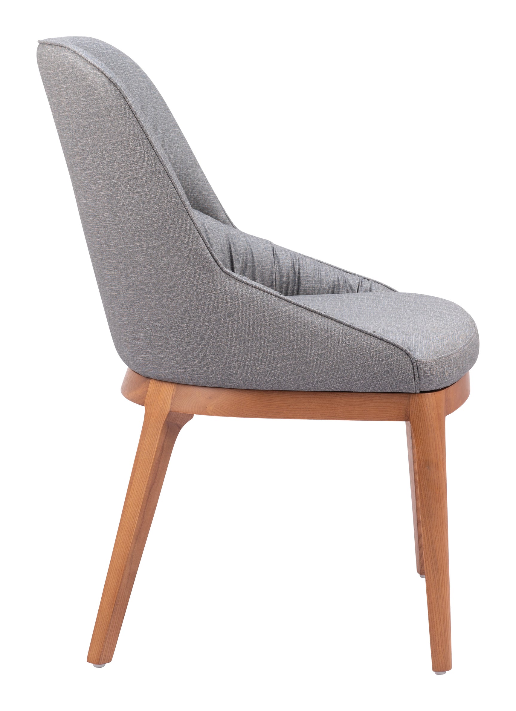 Ayr Slate Gray Dining Chair (Set of 2) - Ornate Home