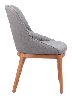 Ayr Slate Gray Dining Chair (Set of 2) - Ornate Home