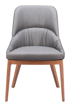 Ayr Slate Gray Dining Chair (Set of 2) - Ornate Home