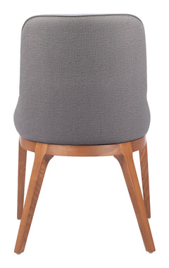 Ayr Slate Gray Dining Chair (Set of 2) - Ornate Home