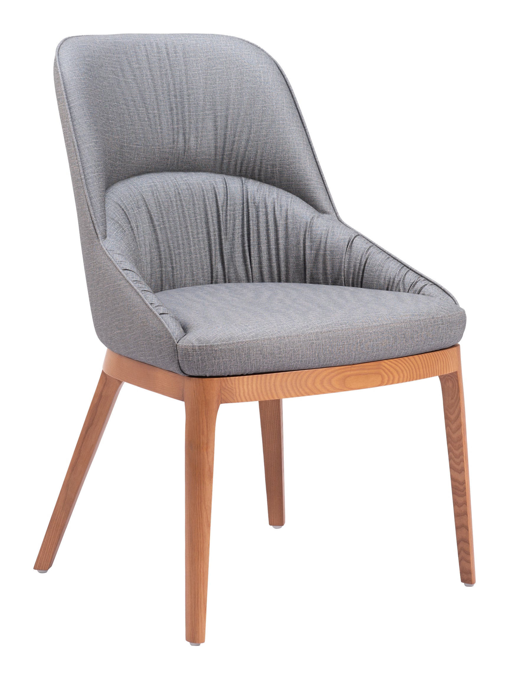 Ayr Slate Gray Dining Chair (Set of 2) - Ornate Home