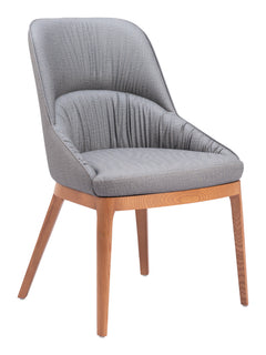 Ayr Slate Gray Dining Chair (Set of 2) - Ornate Home